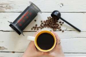 AeroPress travel coffee maker
