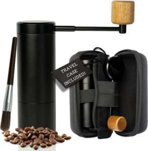 portable grinder for travel coffee maker